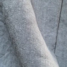 M-446, лен, ткань, промытая песком, белый, слоновая кость, синий, черный цвета, 148 см, 58 дюймов, ширина 170 г/м2, ткань для шитья, 100 м