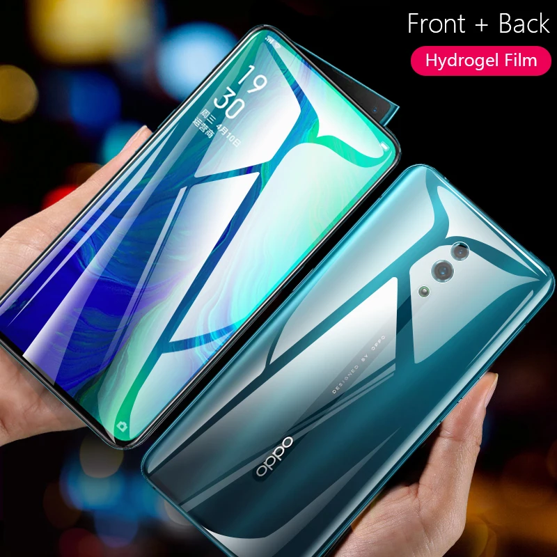 CHYI 3D изогнутые пленка для oppo Рено Экран full cover гидратации пленка для oppo Найти X взрывозащищенный не закаленное Стекло