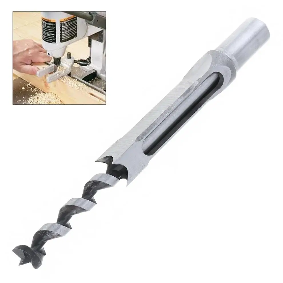 Universal 16mm High speed Steel Square Hole Drill Bits Mortising Chisel