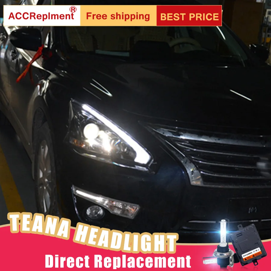 2 шт. светодиодный светодиодные фары для Nissan Teana 2008 2012|Фара авто в сборе| |