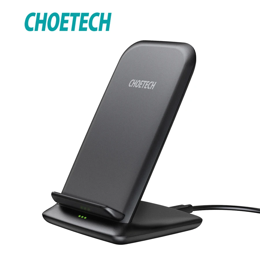 CHOETECH 7.5W Qi Fast Wireless Charger For iPhone XS Max 8 Plus Wireless Charging Stand For