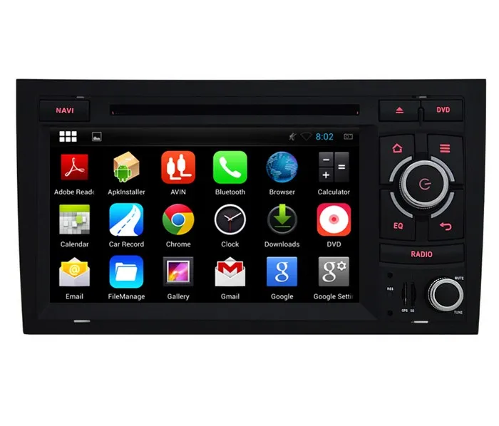 Clearance 7 inch Android 8.0 or 6.0 Octa Core CPU 4GB RAM 32GB ROM Car DVD Player Radio Stereo GPS For Audi A4 S4 RS4 SEAT EXEO 2