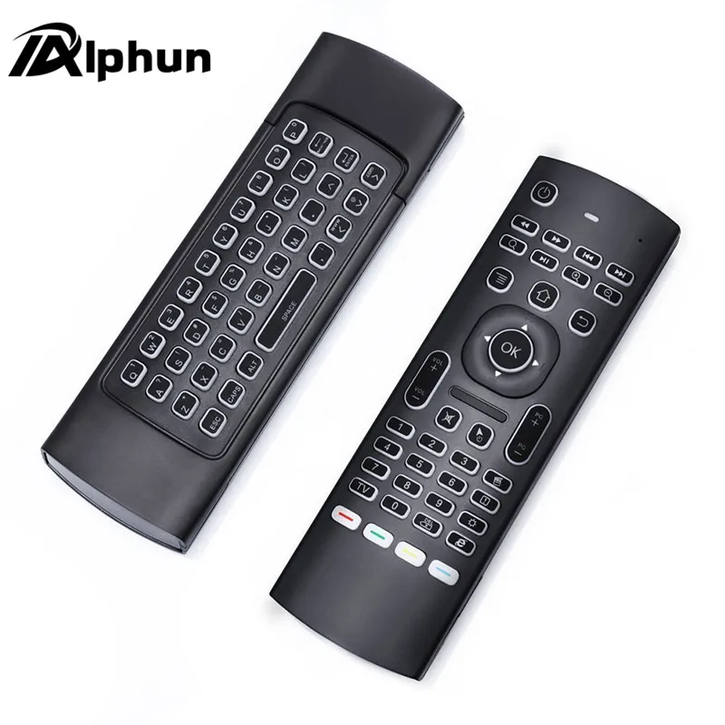 Alphun MX3 подсветка 2 4G беспроводной пульт дистанционного управления воздушная мышь