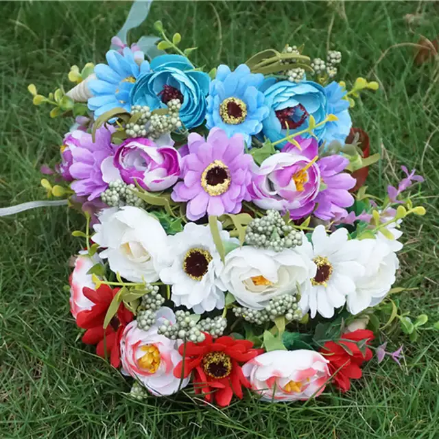 flower girl circlet headdress