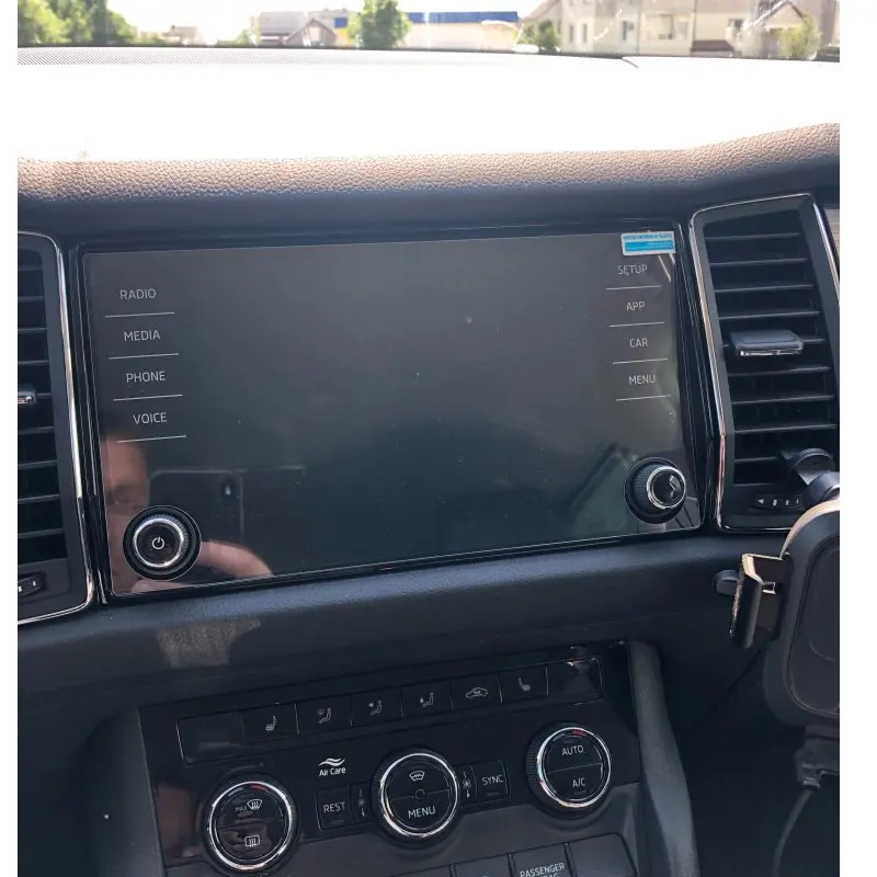 Закаленное стекло для Skoda Kodiaq Karoq 2017 2018 8 дюймов GPS навигация защита экрана