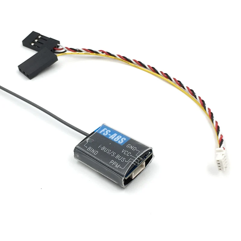 Мини приемник Flysky FS A8S 2 4G 8CH с PPM i BUS SBUS совместимый Turnigy Evolution i6 i6S I6X для FPV гоночного