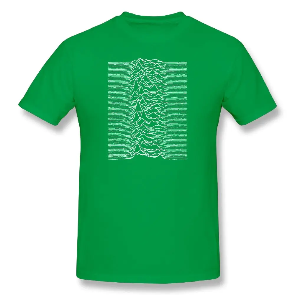 Joy Division футболка Unknown Pleasures-Joy Division Music футболка Летняя мужская футболка модная графическая футболка забавная футболка - Цвет: green