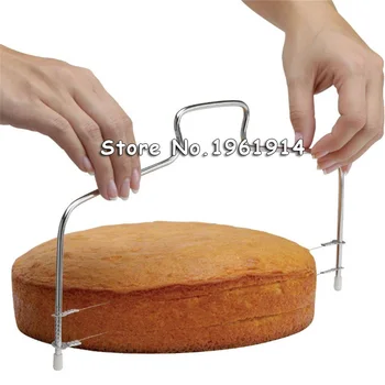 

10pcs Baking Tools Stainless Steel Wire Cake Slicer Level Leveler Slices Cutter Tool Adjustable Kitchen Accessories