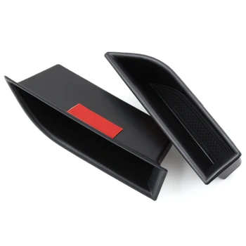 

1 Pair Car Door Handle Holder Tray Storage Box for Peugeot 5008 3008 GT 2016 2017 2018 Armrest Storage Box Front Door