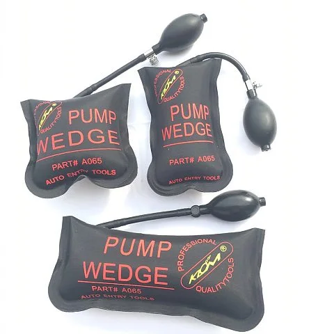 

100% KLOM PUMP WEDGE Airbag New for Universal Air Wedge LOCKSMITH TOOLS dent repair tools.Door Lock Opener 3pcs