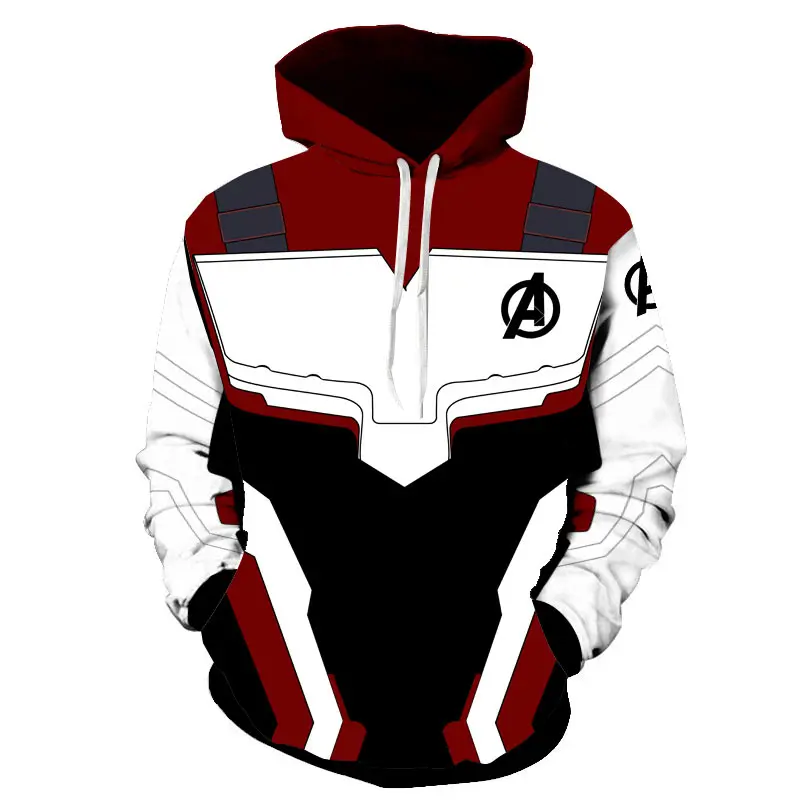 

Avengers Endgame Sweatshirt Advanced Tech Hoodie Cosplay Costumes 2019 end game tony stark Iron Man Hipster Hoodies clothes