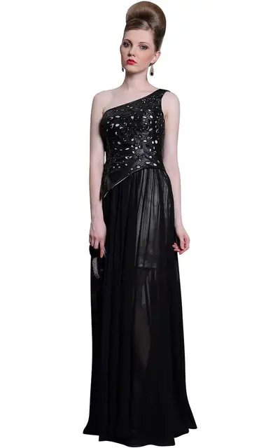 Leather Evening Dress