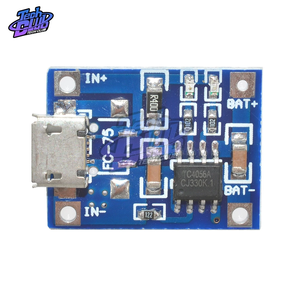 5 шт. Micro USB в 1 а 18650 TP4056 модуль зарядного устройства литиевой батареи зарядная
