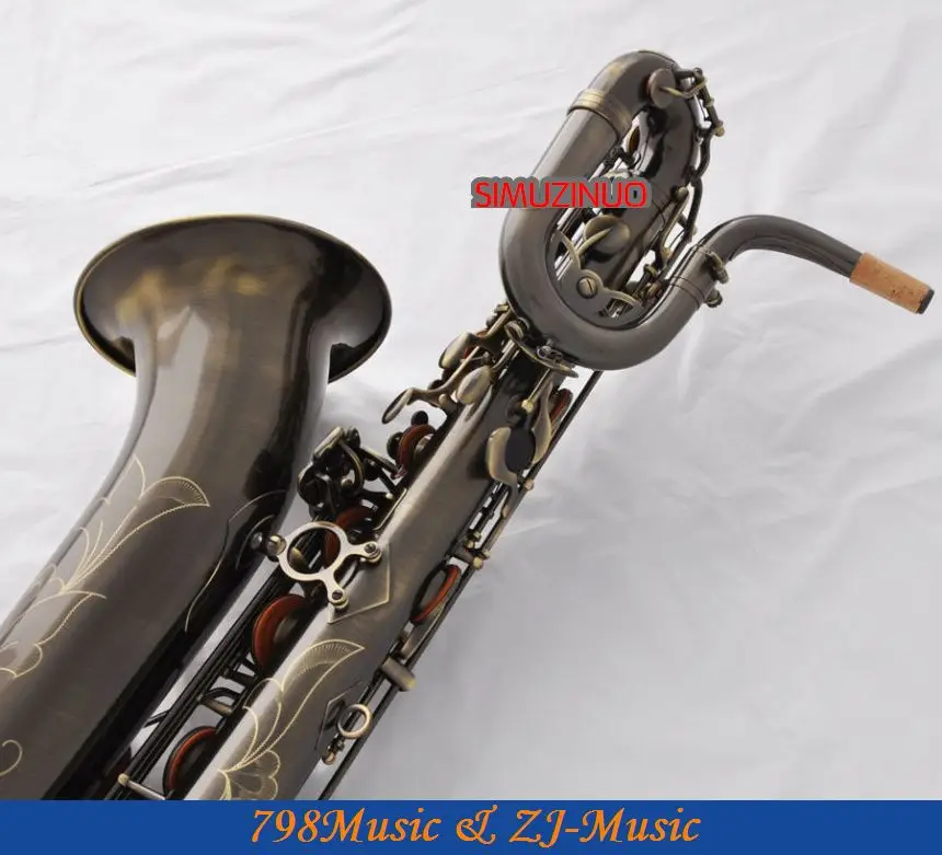 Профессиональный баритон саксофон античный Eb sax Low A немецкий мундштук|baritone