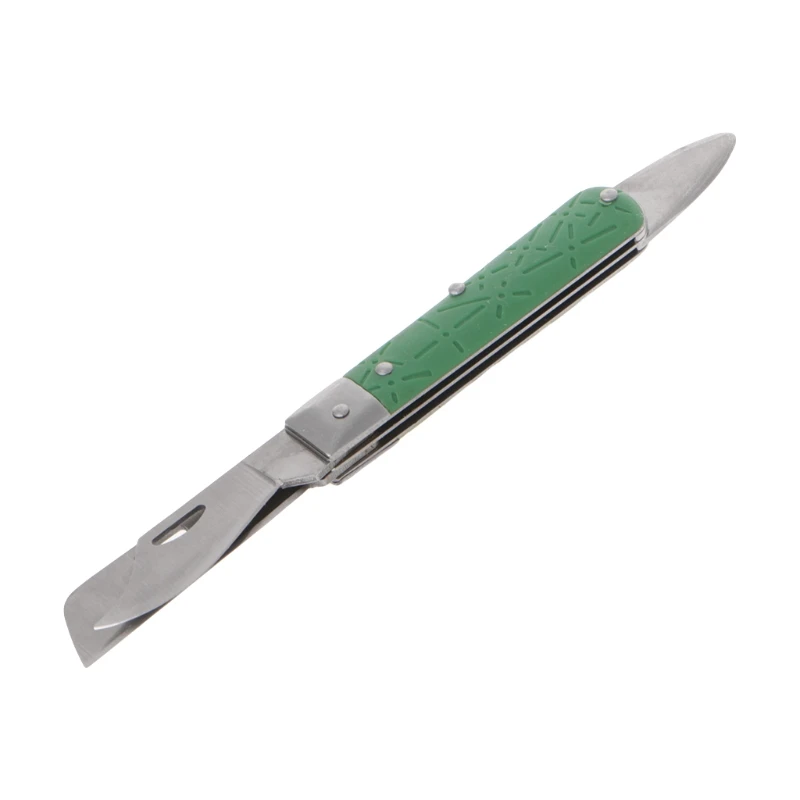 

Concenient Tool 3 Blade Garden Foldable Grafting Knife Pruning Seedling Cutter Cutting Tool