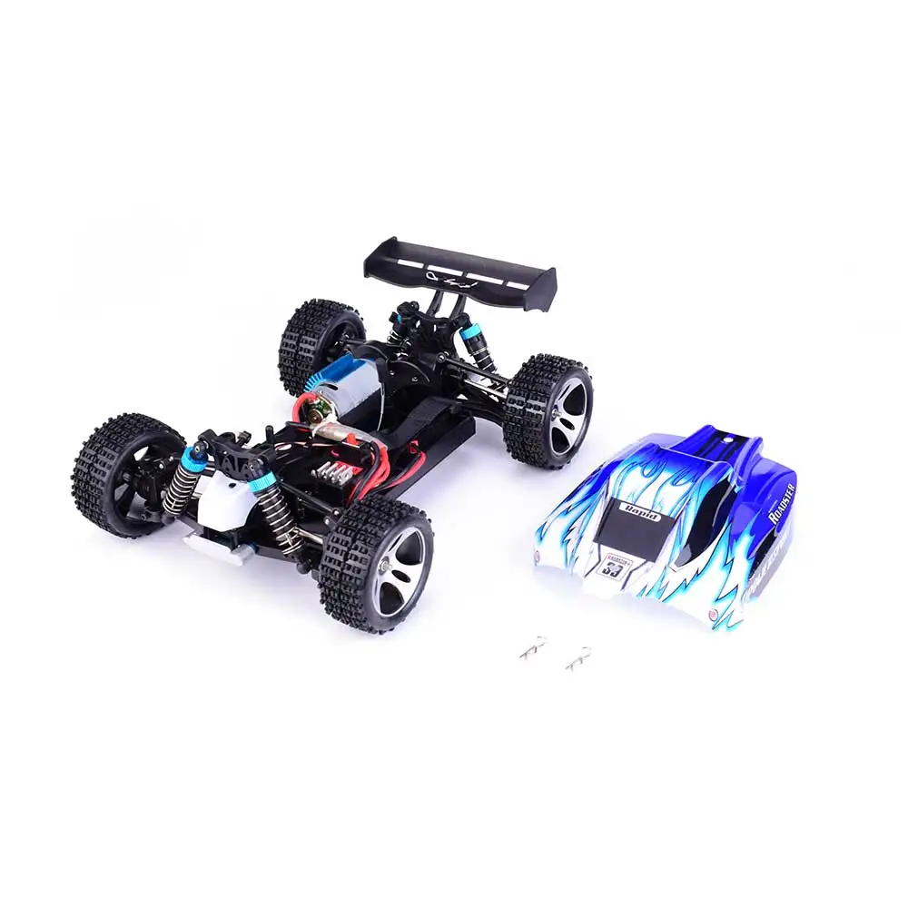 Wltoys A959 2,4G 1/18 4WD 50 км/ч RC гоночный автомобиль Высокая скорость внедорожник RC автомобиль синий