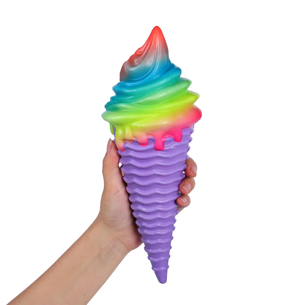 2019 Новый interestig 1 шт. сжимает Радужное мороженое ароматизированный медленно поднимающийся декомпрессионные игрушки 6,10
