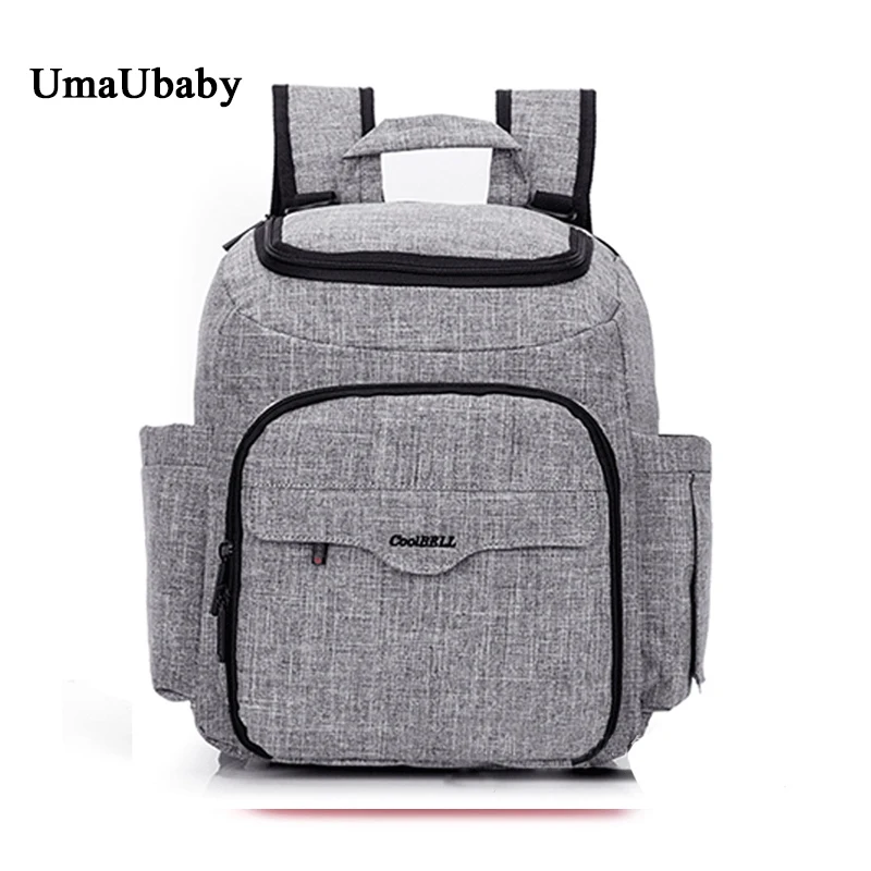 

2018 New Babys Bag for Mom Double Shoulder Mother Baby Bag Multifunctional Large Capacity Bao Mom Bag Out Travel Bag 5 Piece Set