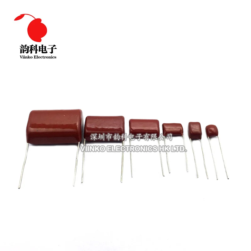 

10pcs CBB Polypropylene film capacitor pitch 7.5mm 104 100nF 250V