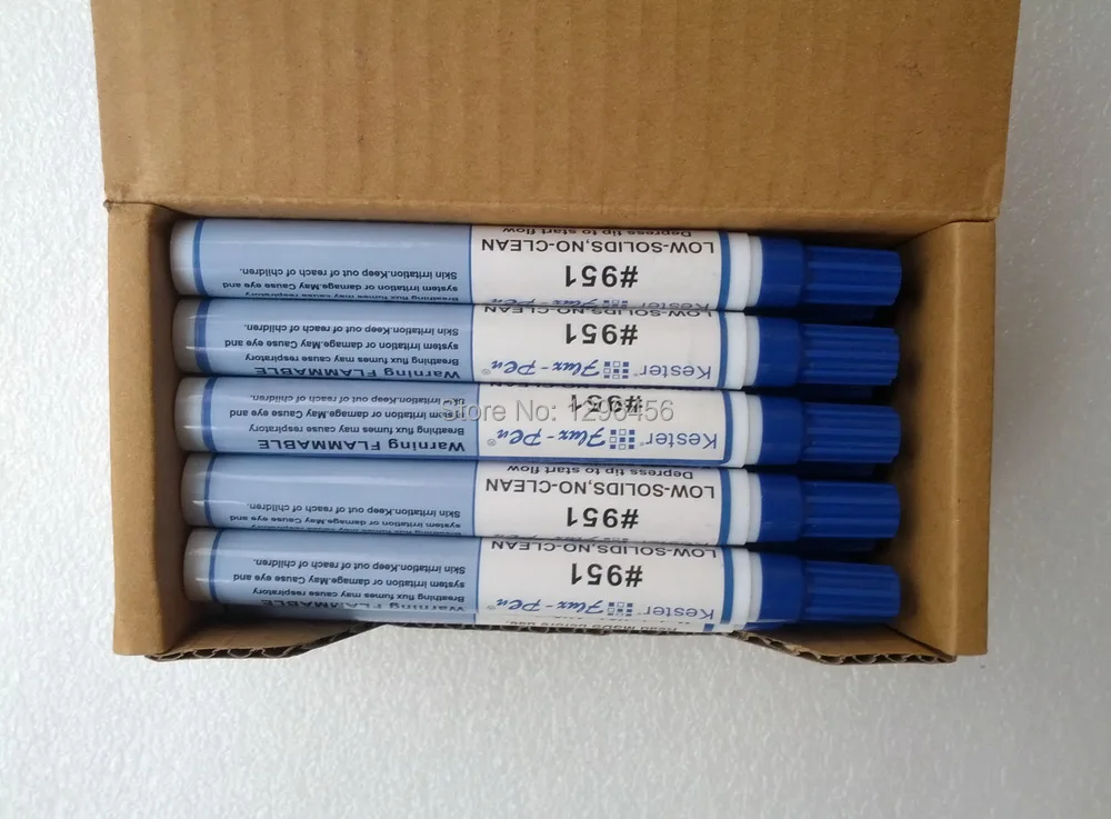 10pcs Kester-951 canetas flux No Limpa Solda