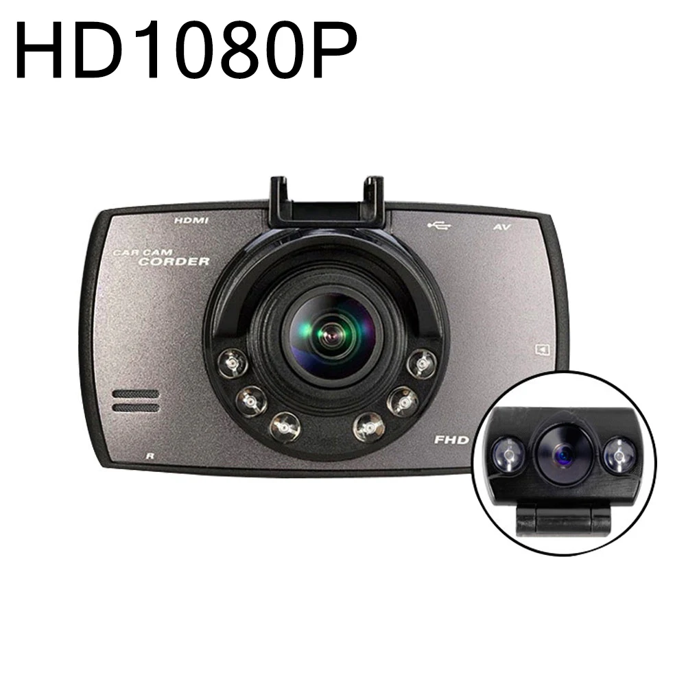 Автомобильный видеорегистратор с широким углом обзора 140 Full HD 1080P циклический 6