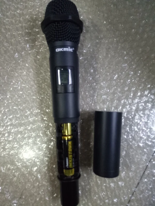 Новый OKMIC OK 1D 2H Профессиональный UHF/PLL 32/96 истинное Разнообразие беспроводной 2h