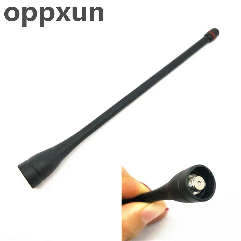 Oppxun 5 шт. UHF 400-470 мГц антенны AD Alto guadagno для ICOM F21 f21s f30gt F3 F4 f40gt f3061 портативная рация антенны