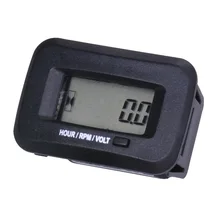 

Runleader digital tachometer hour meter voltmeter for Chain saw hedge cutting filling machine lawn mower trimming