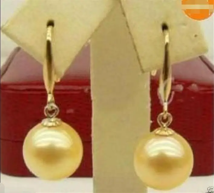 

Free Shipping >> South 12mm Gold Sea Shell Pearl Drip Earring DT YJS