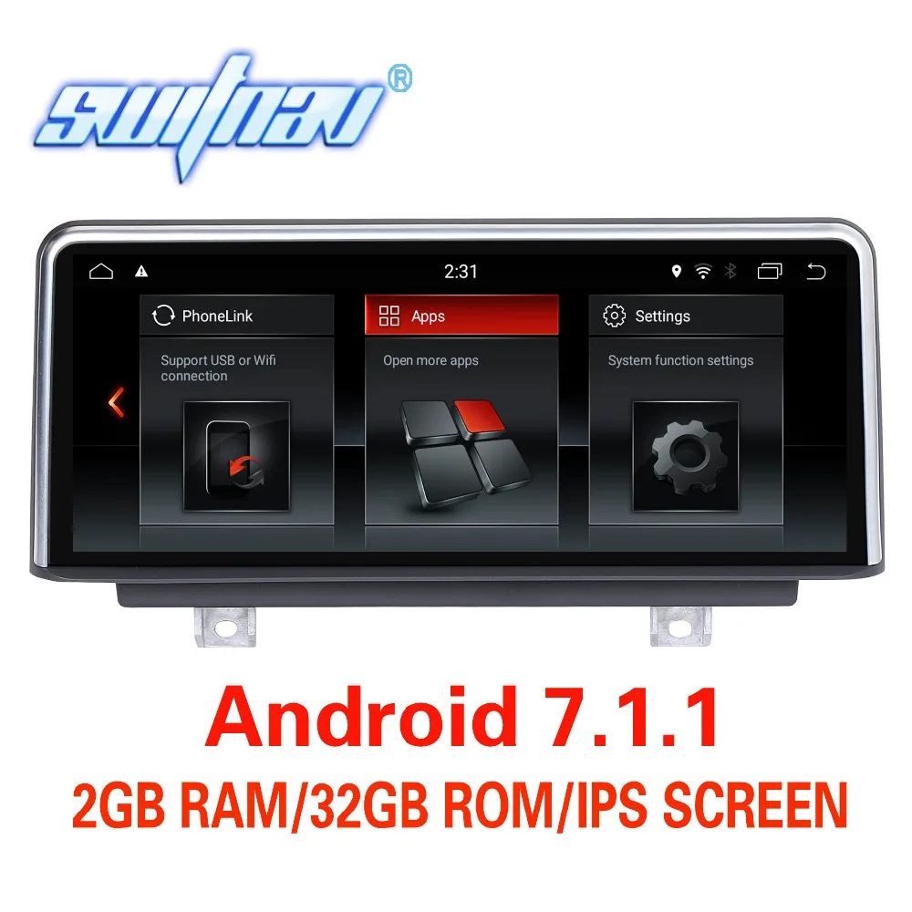 

Android 7.1.1 FOR BMW 3 SeriesF30 F31 F34 F35 FOR BMW 4 Series F32/F33/F36 CAR DVD player stereo GPS monitor ips screen