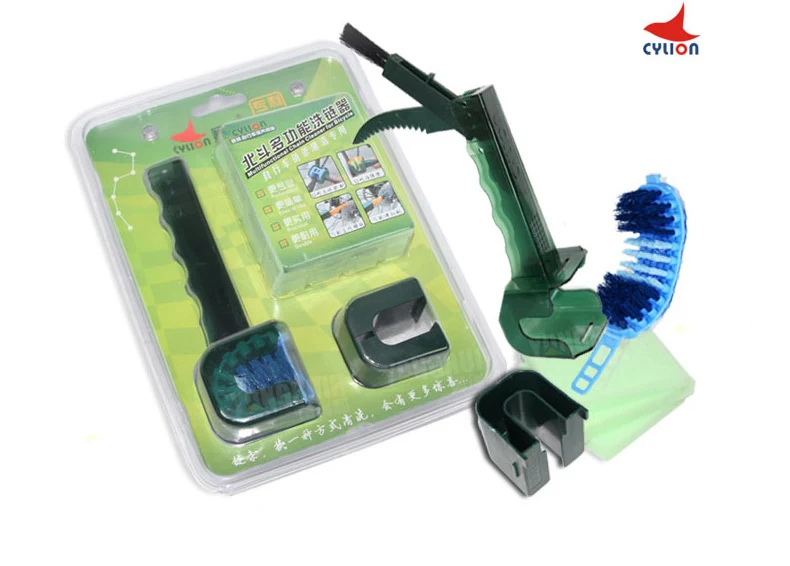 Sale Bike Bicycle Chain Cleaner Race bike wash chain collar CYLION multifunction device Compass chain cleaning tool bicycle 14