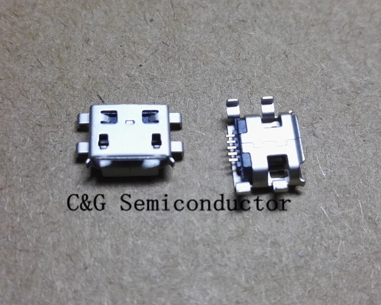 

20pcs Micro 5pin usb female connector 0.8 type B, repair for mobile,camera, MP3,MP4,tablet