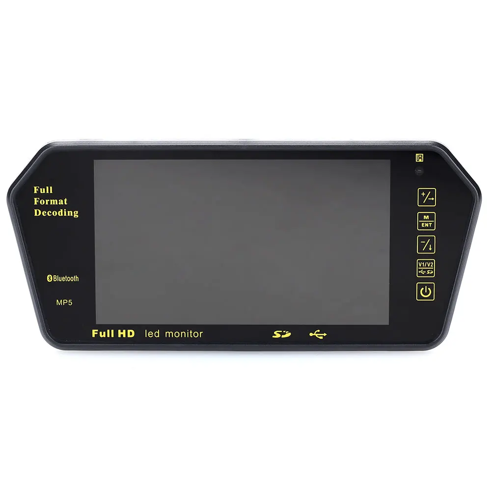 

7 Inchces Multi-Function Rearview Mirror Car MP5 Music Player Premium for Fm Transmitter