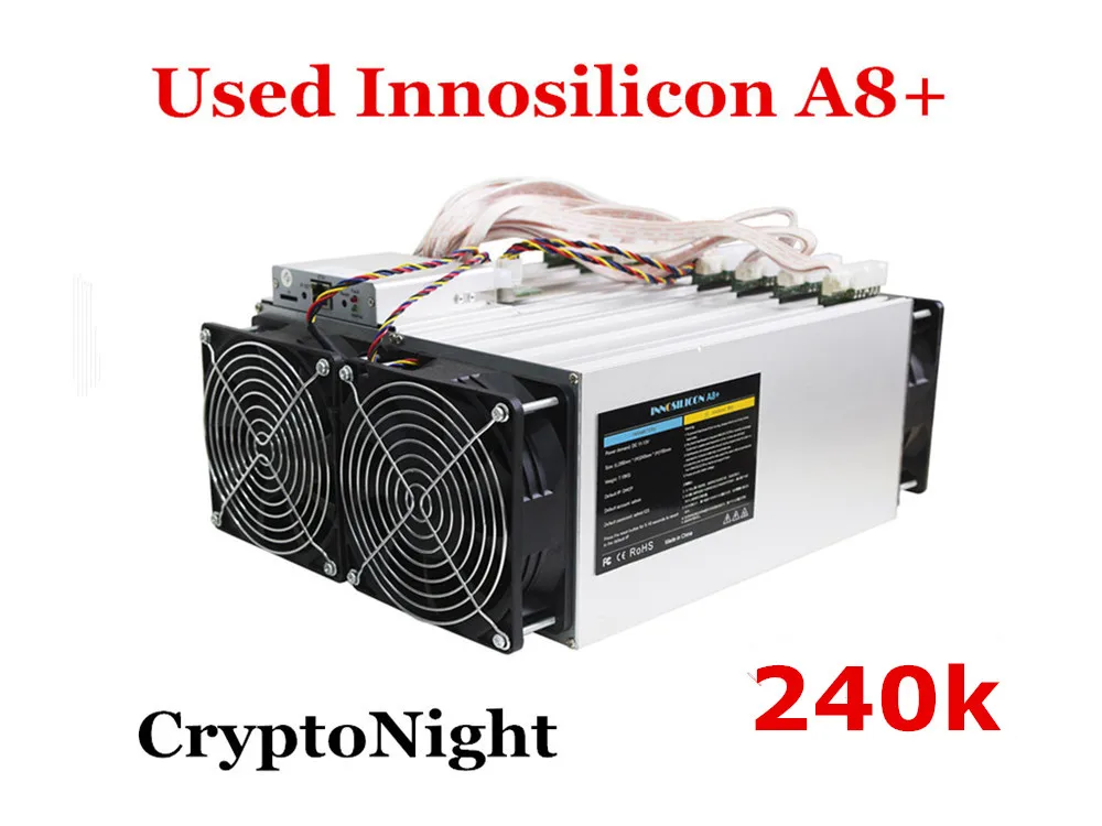 Майнер CrptoNight Innosilicon A8+ 240k 480W XMC ETN Майнер лучше, чем Antminer S9 X3 Z9 S11 Z11 S15 WhatsMiner M3