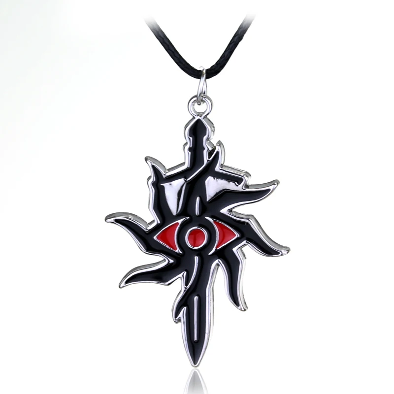 

New Style Hot Online Game Dragon Age 3 Inquisition Necklace Punk Style Enamel Dragon Age 3 Logo Charms Pendant Men Necklace