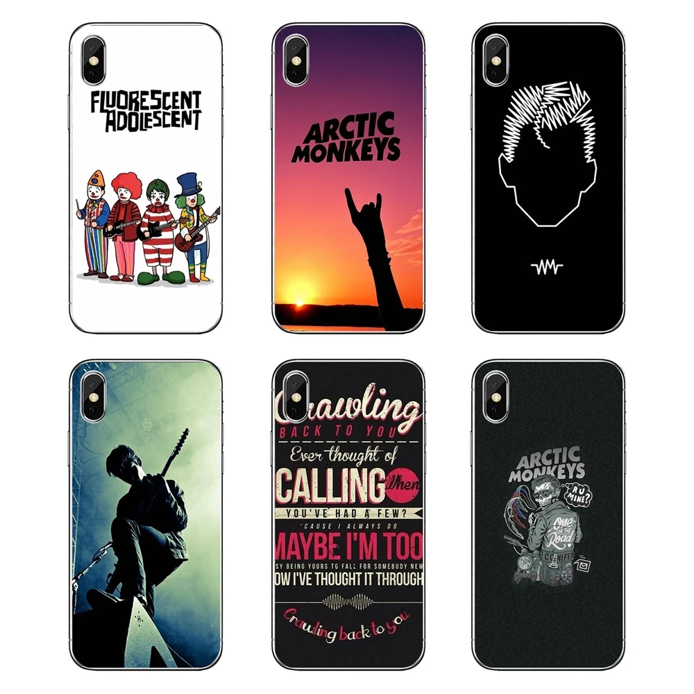 Прозрачный мягкий чехол с логотипом Arctic Monkeys Music Rock Band Poster для LG G7 Q6 Q7 Q8 Q9 V30 X Power 2 3