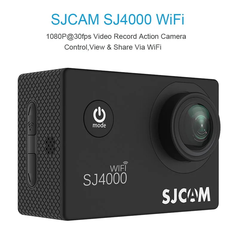 SJCAM SJ4000 Wi-Fi экшн камера Спорт DV 1080 P 2.0 дюймов Экран HD Дайвинг 30 м Водонепроницаемый мини видеокамеры SJ 4000 Cam экшен Камера