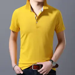 Очень хорошее качество Для мужчин s рубашка поло бренды air force one 2019 новые летние дышащие США рубашка одноцветное Для мужчин поло с коротким