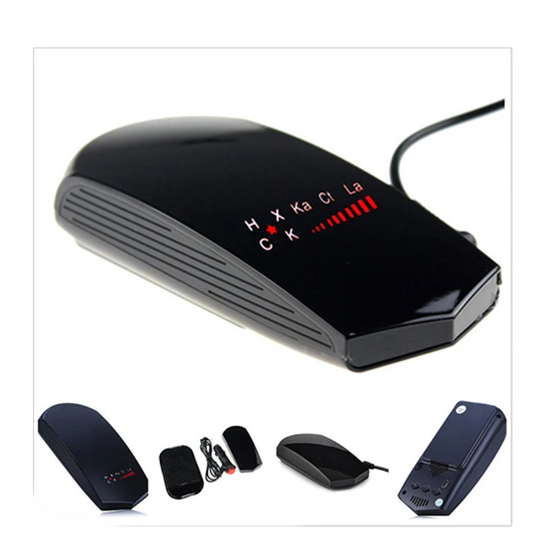 WETOWEL4 автомобиль радар-детектор V3 Обнаружение сигнала радаров Скорость радар Detector16 ремешок авто русской и английской системой голосового оповещение, предупреждение