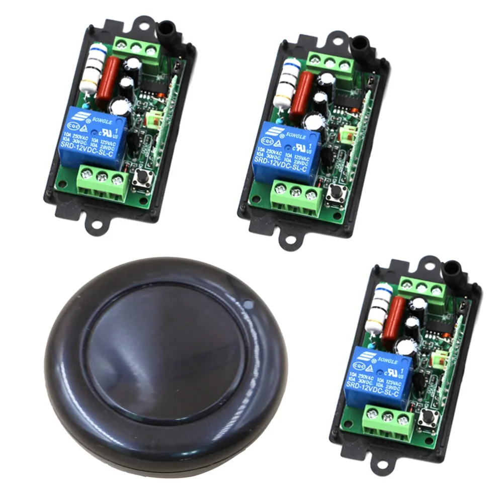 AC110V 220VRF Wireless Remote Control Relay Switch Security System