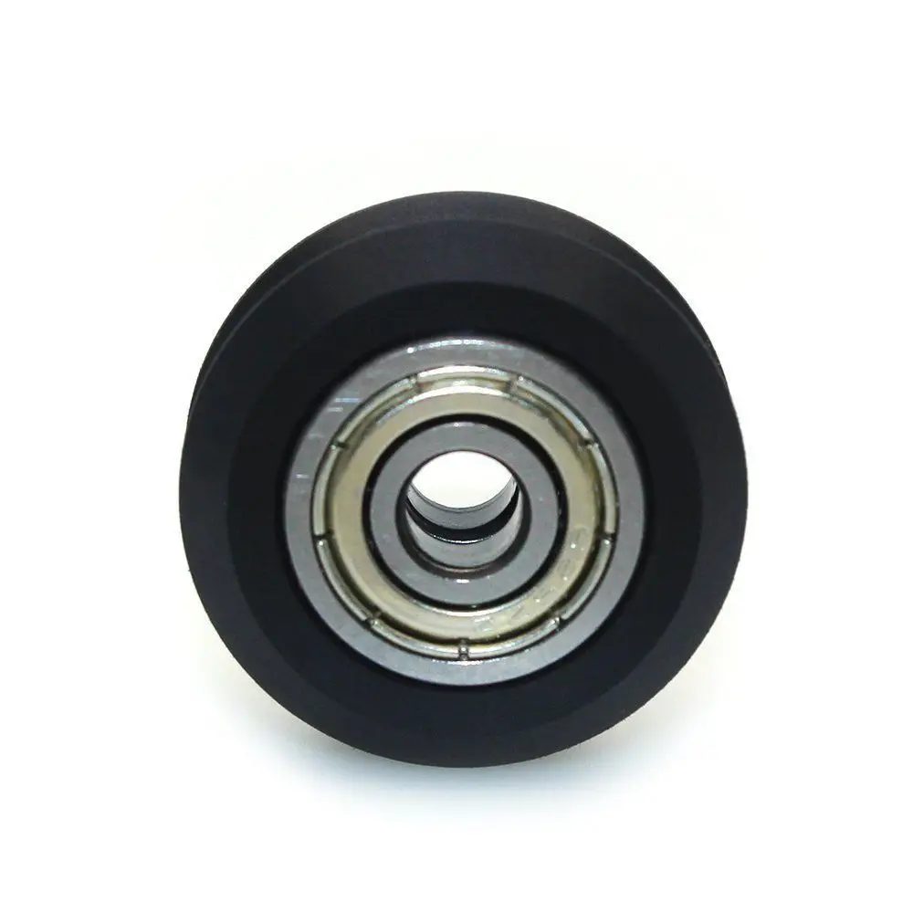 

V Slot Double-V Big Plastic Passive Round Wheel with Idler Pulley for 3D Printer