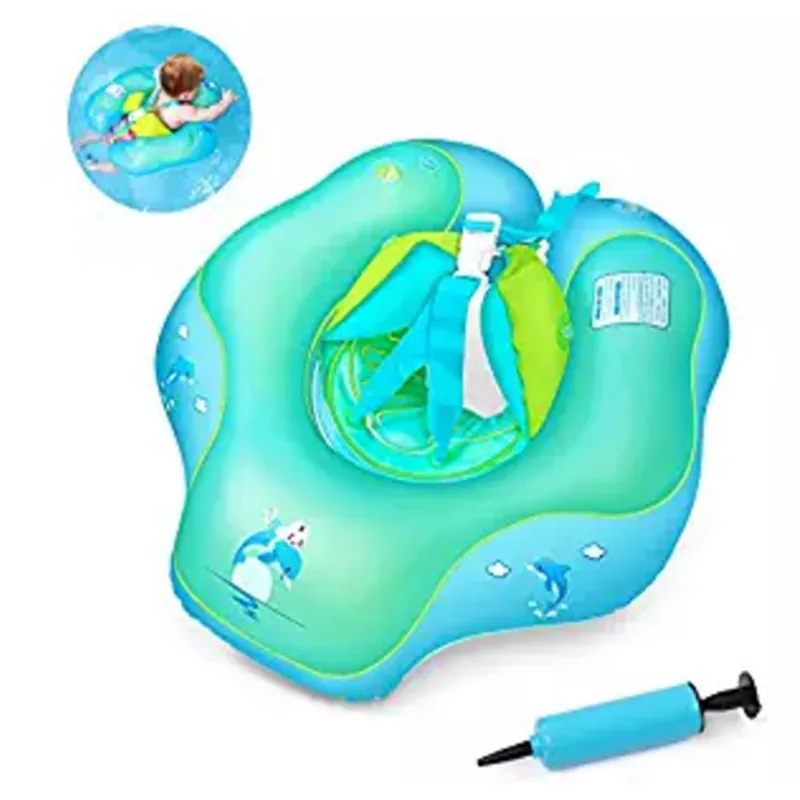 Baby Toddler Inflatable Body Swimming Accessories Pool Float Ring Kids Armpit Float Ring Circle Bathing Double Raft Rings Toy