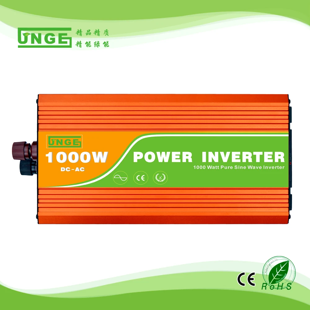 Пиковая 2000w1000w Инвертор постоянного тока в переменный инвертор с чистым синусом
