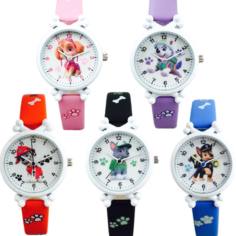 

Paw patrol Digital watch time Develop intelligence Learn Electronic Everest Sports Action Anime Figure Toy of Children Gift