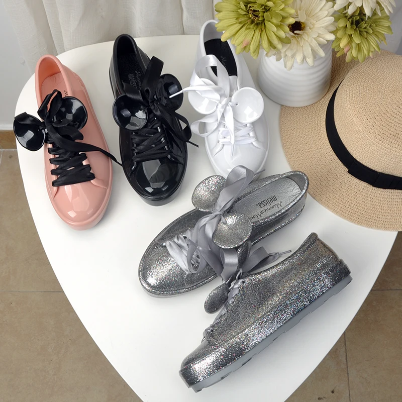 Melissa Mary Jane/Новинка года; женские сандалии на плоской подошве; брендовая Прозрачная женская обувь melissa; однотонные босоножки; женская прозрачная обувь; Mulher