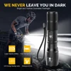 Super bright LED Flashlight With COB Side Light 4 Lighting modes Waterproof LED Torch For camping, adventure,Night Riding ► Photo 2/6