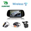 Car Styling 7 Inch TFT LCD Screen Car Rear View Monitor Display and Wifi Rearview Reverse Backup Camera Car TV Display ► Photo 1/6