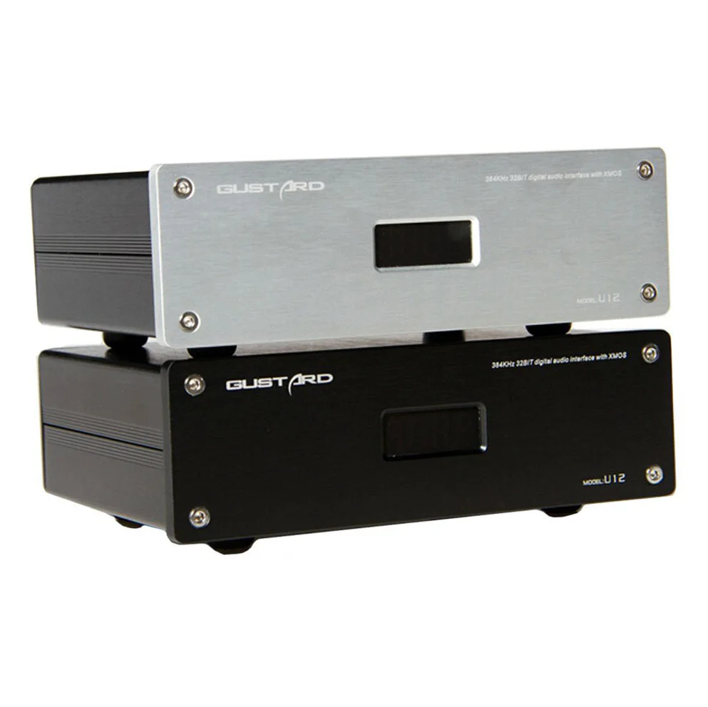 

GUSTARD U12 32Bit / 384KHz DSD XMOS USB Digital Audio Interface black