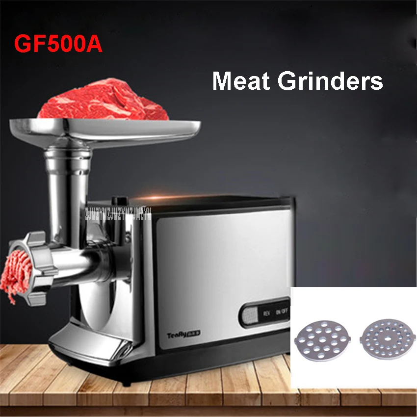

GF500A Home Electric Automatic Meat Grinder Vegetable Slicer High-quality Multifunctional Household Stainless steel Meat Mincer