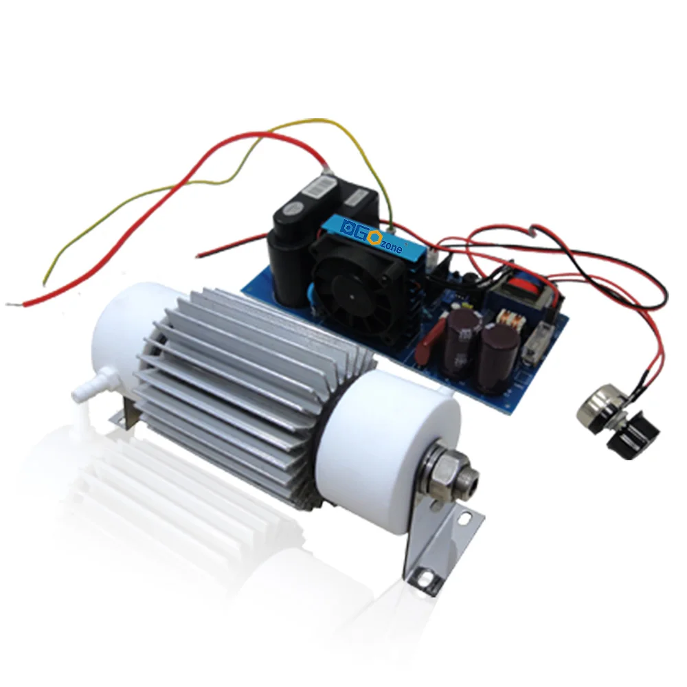 

15g/h Ceramic Tube Ozone Generator for Air and Water Treatment ozone machine parts DGOzone KHT-15GWO